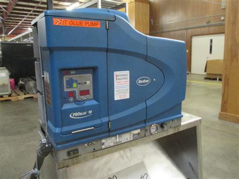 Nordson Hot Glue Unit Pro B For Sale Used