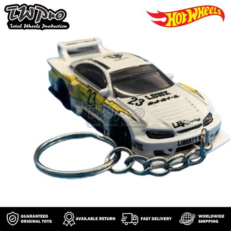 GANTUNGAN KEYCHAIN Hot Wheels 02 Nissan Silvia S15 LBWK LB Super Silhouette KEYRING