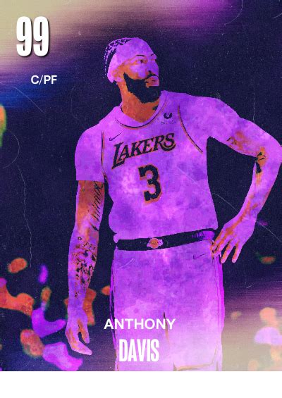 NBA 2K24 2KDB Custom Card Anthony Davis