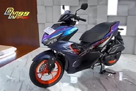 Review Yamaha Aerox 125LC Desain Futuristik Perpaduan Sporty Dan