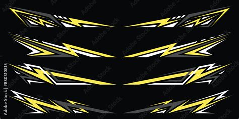 Sport Car Decal Stripes Speed Lines Sports Stripes Racing Tuning