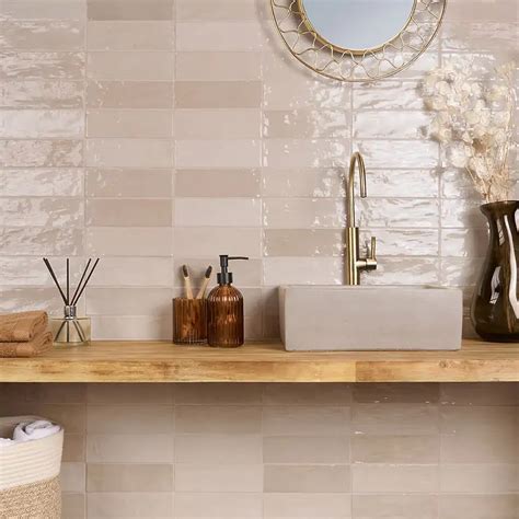 Portmore Sand X Glazed Ceramic Tile Tilebar