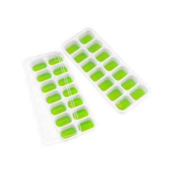 OMORC Ice Cube Tray Easy Release Ice Tray BPA Free 4 Pack 4 Ice Cube