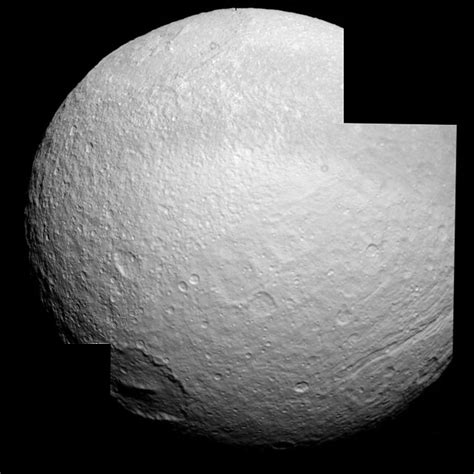 Tethys 2005 Saturn Cassini Mosaic By Ian Regan Ian Regan Flickr