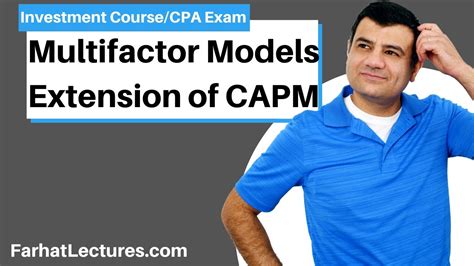 Multifactor Models Extension Of CAPM Essentials Of Investment Course