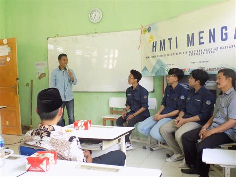 Himpunan Mahasiswa Teknik Industri Untirta Gelar Hmti Mengabdi Damar