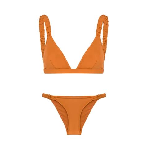 Heliophilia Ruched Bikini Altı Caramel hipicon