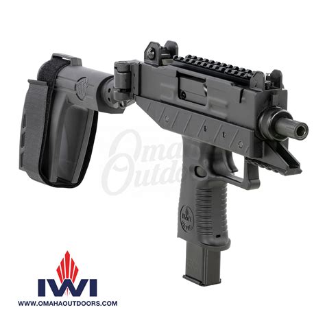 Iwi Uzi Pro Rd Mm Pistol Sb Brace Threaded Barrel Omaha Outdoors