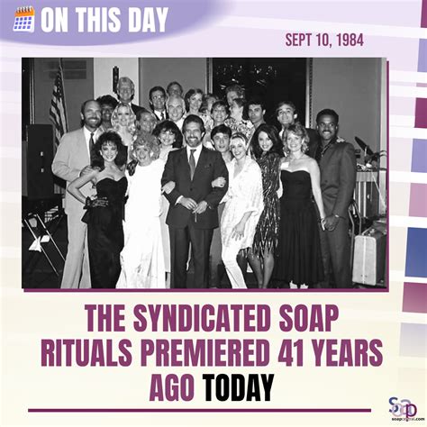 soapcentral.com - On this day in 1984, the syndicated soap opera