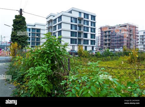 Building Gap Between Two Houses Stock Photo Alamy