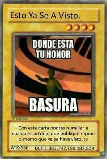 Donde Esta Tu Honor Basura Meme Amino