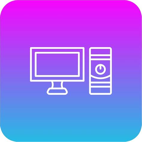 Premium Vector Computer Icon