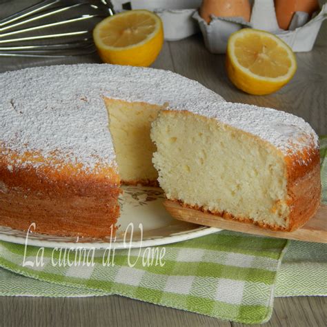 Torta Di Albumi Ricotta E Limone