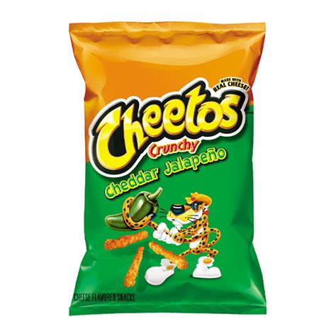 Cheetos Jalapeno Cheddar Crunchy Cheese Flavored Snacks 2 Ounce Bags