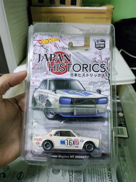 Hot Wheels Japan Historics 1 Nissan Skyline Ht Hako With Roll Cage