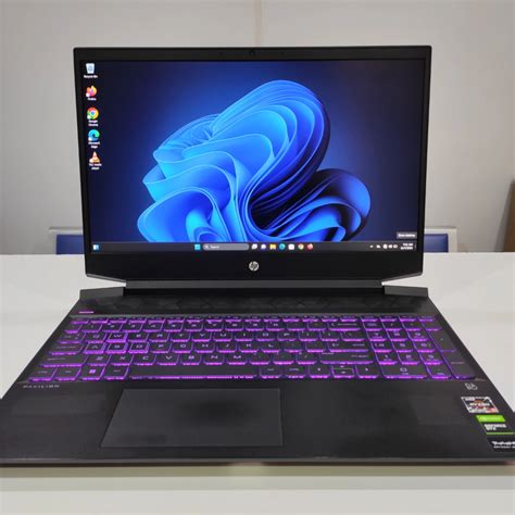 HP Pavilion Gaming 15 AMD Ryzen 5-5600H 8GB RAM 512GB SSD Nvidia GTX ...