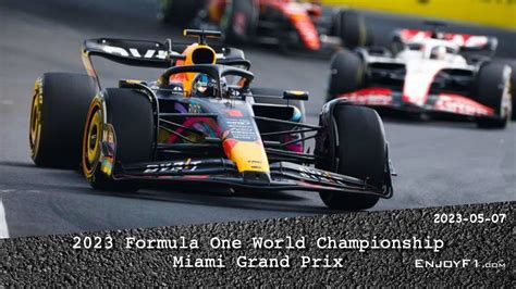 EnjoyF1 2023 Season Formula One World Championship Miami Grand Prix