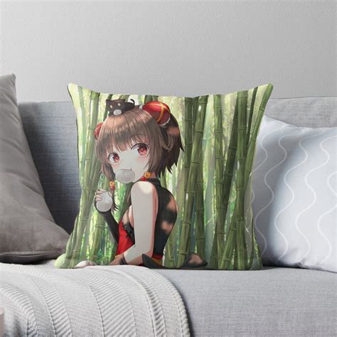 Megumin Butt Thicc Ass Thighs Konosuba Sexy Lewd Hentai Ecchi Anime Girl 11 Throw Pillow By