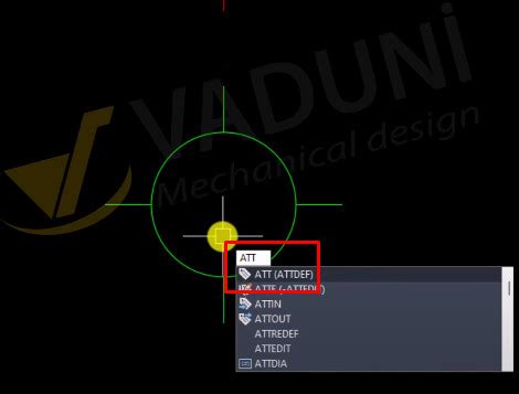 Cách tạo và sử dụng Attribute cho Block trong AutoCAD