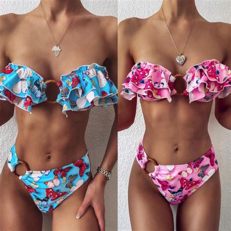 Two Pieces Bikini Set Bikini Swimwear For Mature Women Two Pieces Bikini Set And Bikini