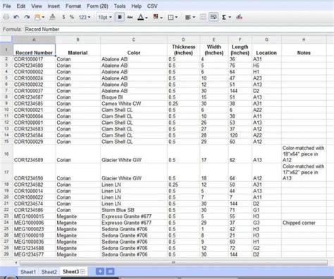 excel inventory tracking spreadsheet templates excel xlts