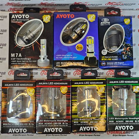 Jual Lampu Led Ayoto All Series H H H Universal Sisi Pilih Tipe