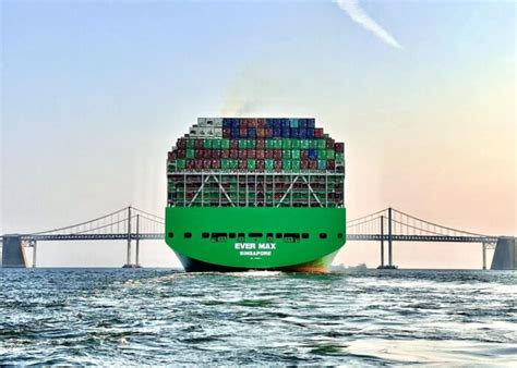 Evergreen Ever Max Becomes Largest Container Ship To Serve Port Of