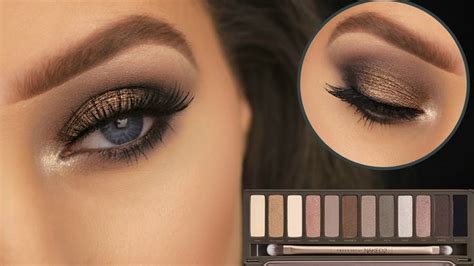 Easy Cool Toned Smokey Eye Urban Decay Naked Palette Youtube Smokey Eye Palette Urban