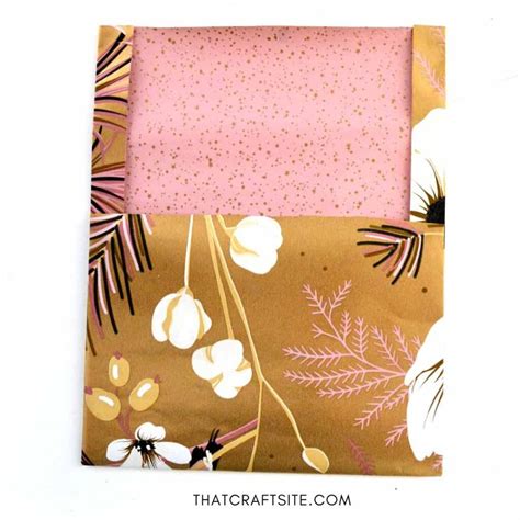 how to make a card envelope with paper