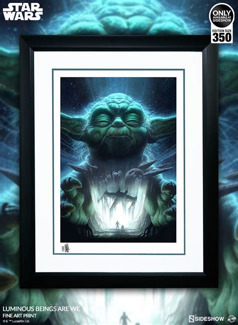 New Star Wars Luminous Beings Are We Art Print Available For Pre Order