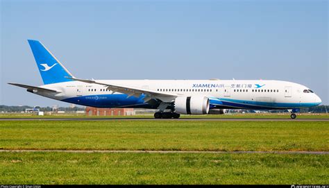 B Xiamen Airlines Boeing Dreamliner Photo By Sinan St N