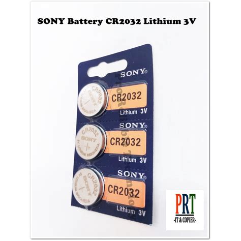 Sony Battery Cr Lithium V Shopee Malaysia