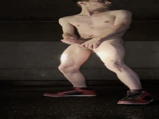 Completely Naked Jerking Off Outside Pornhub Gay