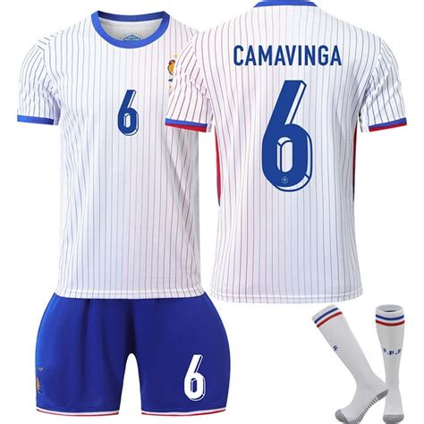 France Away Uefa Euro Cup 2024 Soccer Jersey