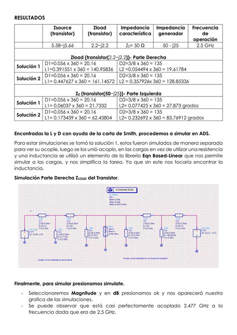 ACOPLADOR DE IMPEDANCIAS CON UNO Y DOS STUBS PDF