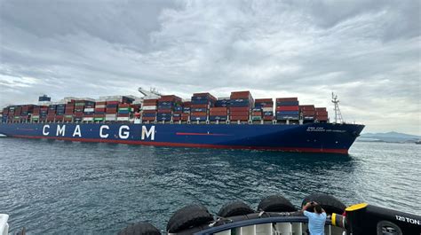 Gigante De CMA CGM Arriba Por Primera Vez A Contecon Manzanillo Camae