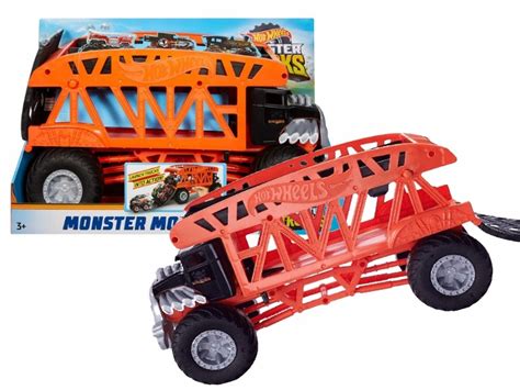 Hot Wheels Monster Truck Mega Transporter Laweta Oficjalne Archiwum Allegro