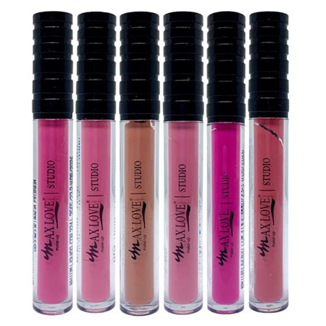 Batom Líquido Nude 24 Horas Max Love Revenda Virtual Make Maquiagem Atacado p Revenda é