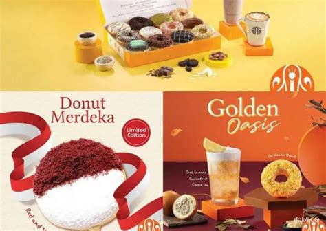 Promo J Co Edisi Terbatas Ada Donut Merdeka Spesial Hut Ri Di Bulan