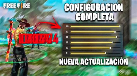 SENSIBILIDAD FREE FIRE CON SEGUIMIENTO A LA CABEZA PARA DAR TODO