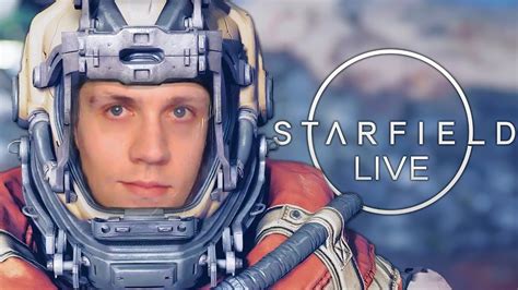 Starfield Gameplay Live Playthrough To Space Youtube