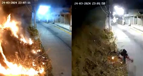 Im Genes Fuertes Identifican A Sujeto Que Provoc Incendio En Naucalpan