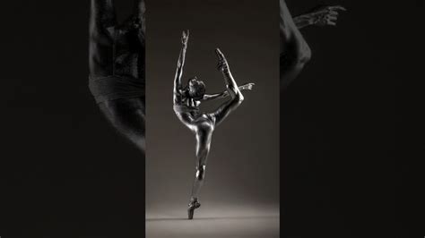 Как создаются крутые фото 📸 Балерина в краске - YouTube