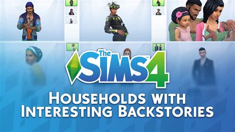 The Sims 4 15 Households With Interesting Backstories