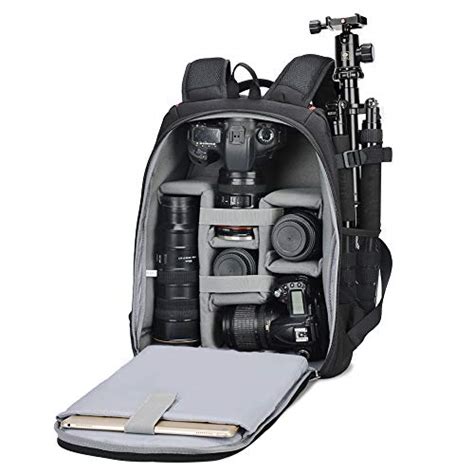 Caden Camera Backpack Camera Bag For Dslr Slr Camera Case Compatible