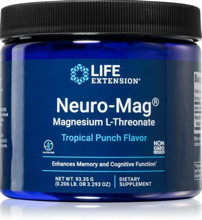 Life Extension Neuro-Mag® Magnesium L-Threonate podpora psychické ...
