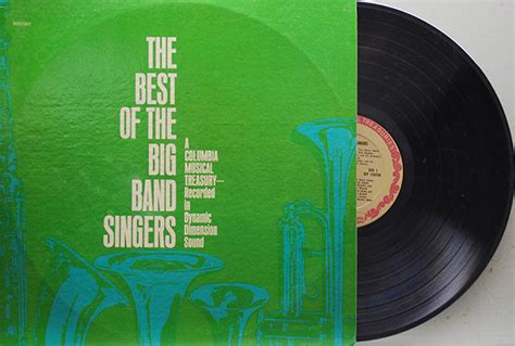 Best Of Big Band Singers Uncle Eddies Record Collection