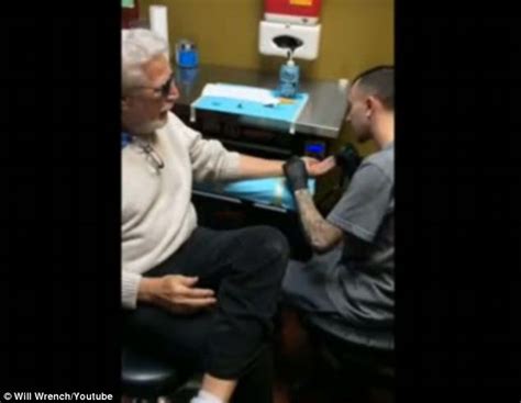 Granddad Supports Gay Grandson By Having EQUAL Sign Tattooed On Wrist Daily Mail Online