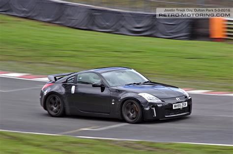 Black Nissan 350Z MH55ZSV IMG 9930 Javelin Track Day Oulton Park 5 3