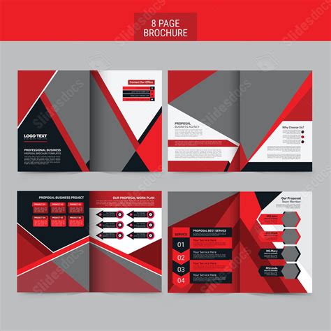Corporate Proposal Business Abstract Creative Professional Word